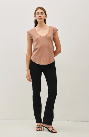 Cap Sleeve Tee