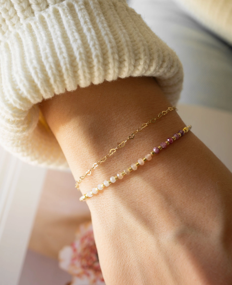 Healing Gemstone Stacking Bracelet