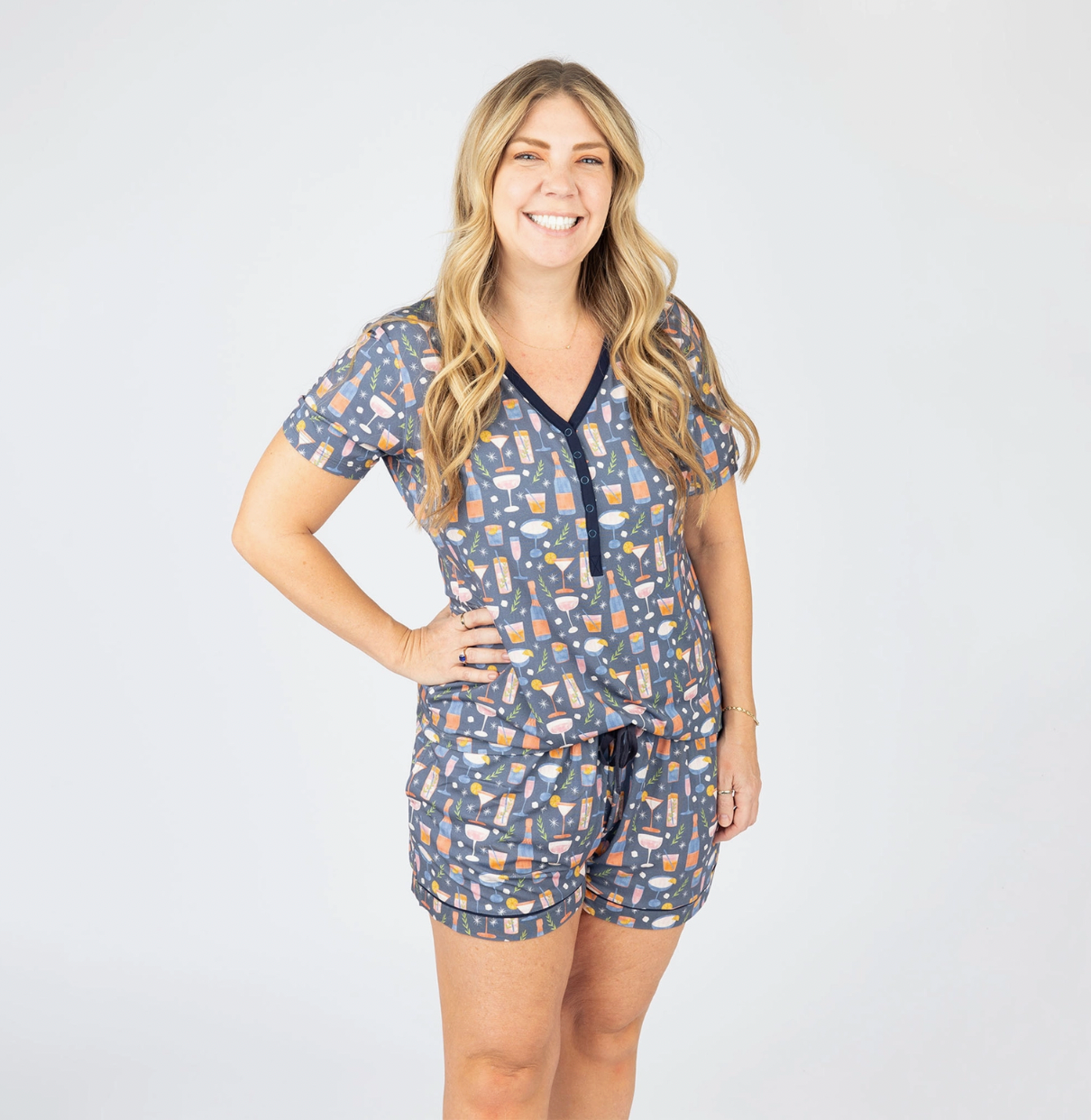 Cheers Bamboo PJ Top