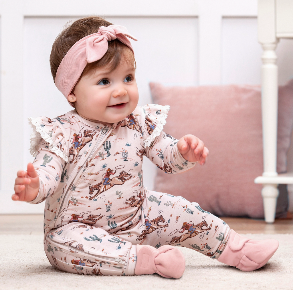 Cowgirl Bamboo Romper