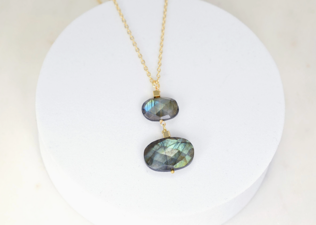 Bianca Double Labradorite