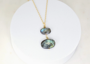 Bianca Double Labradorite
