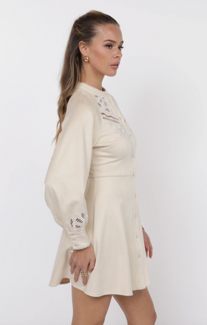 Far West Embroidered Dress