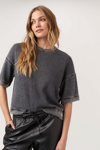 Sage Burnout Thermal Tee