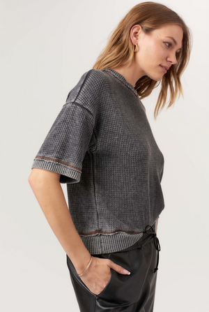 Sage Burnout Thermal Tee