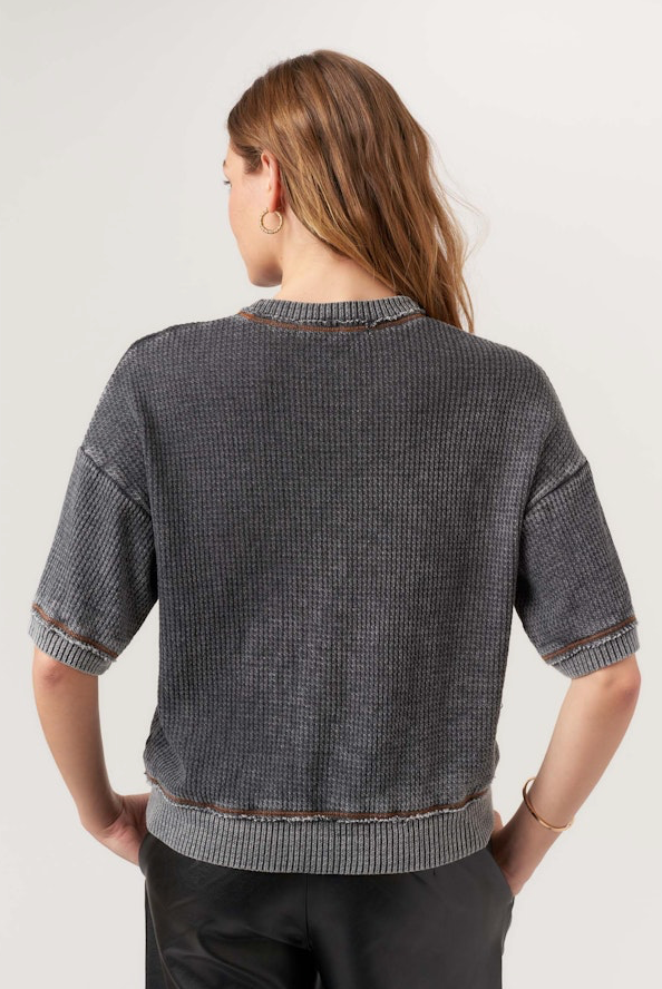 Sage Burnout Thermal Tee