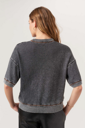 Sage Burnout Thermal Tee