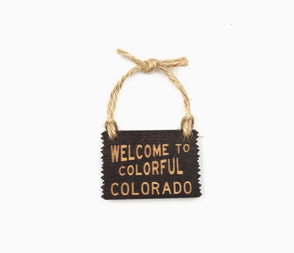 Colorful Colorado Sign (2")