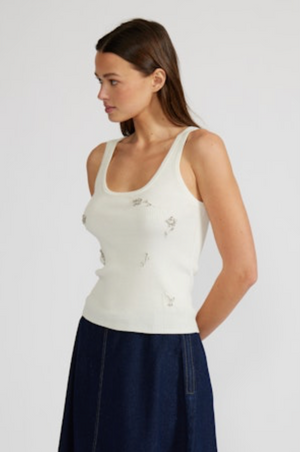 Wendy Rhinestone Tank