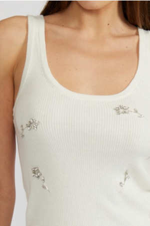 Wendy Rhinestone Tank