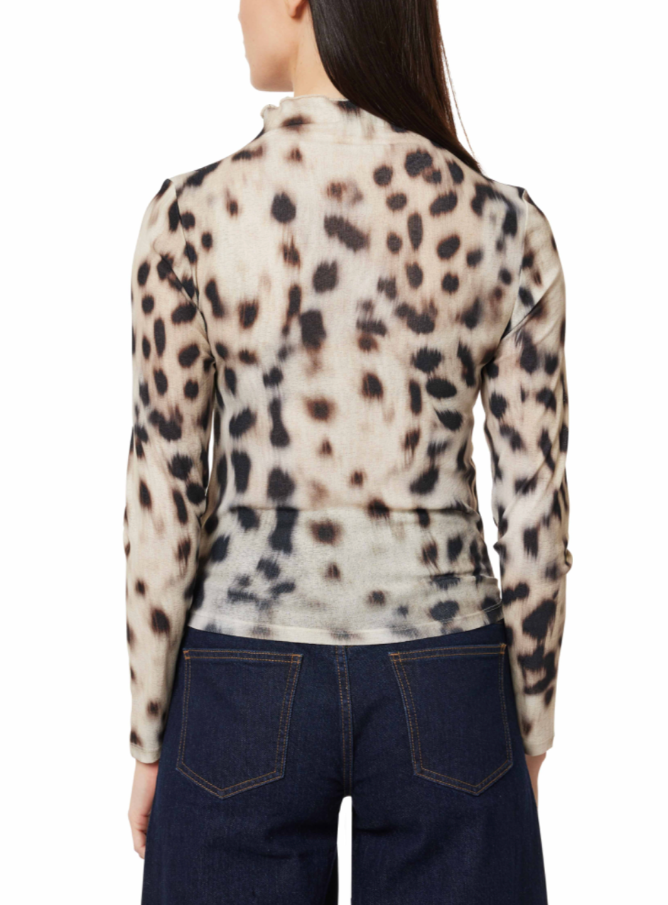 Lenora Mock Neck Top