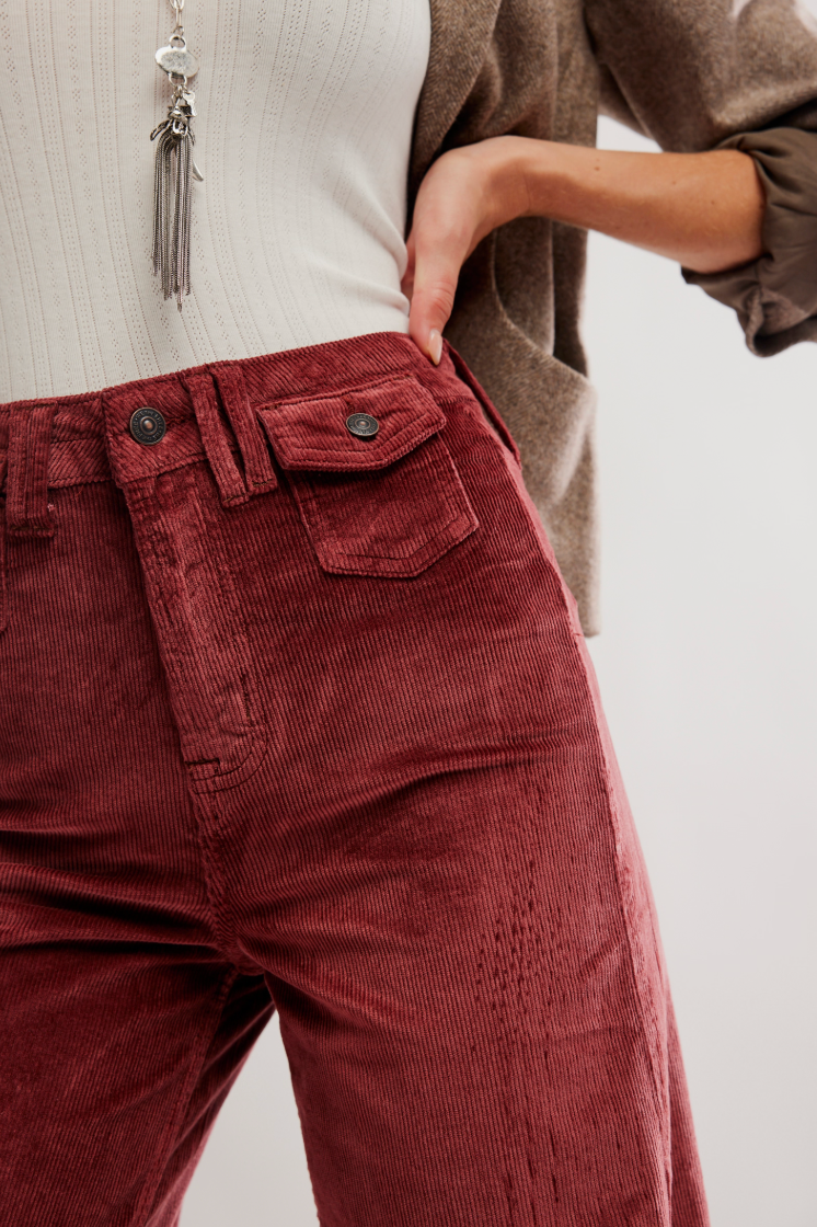 Kellee High Rise Cord Pant