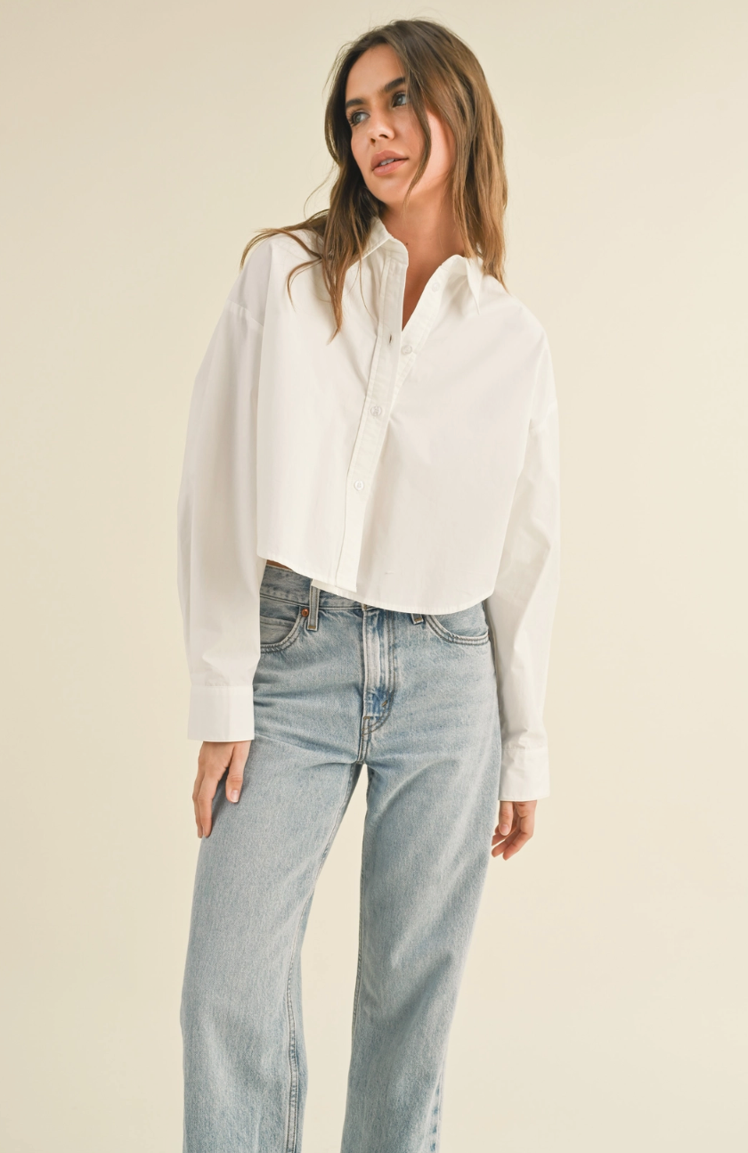 Cropped Buttondown