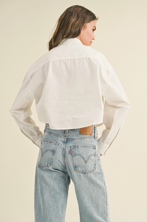 Cropped Buttondown