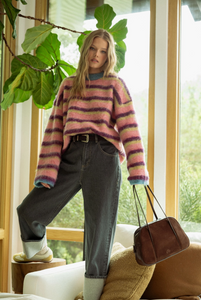 Multi Color Brushed Sweater