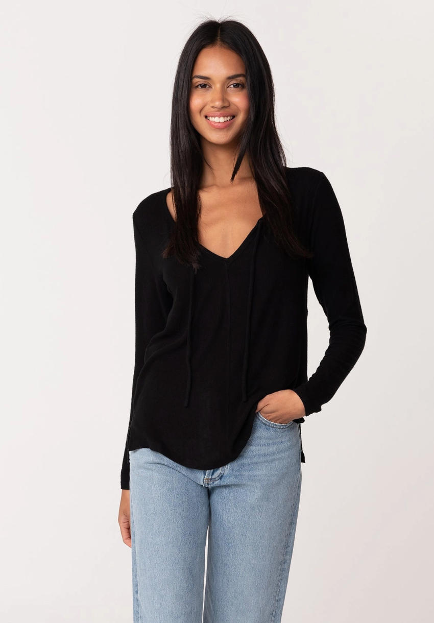 Micro Rib Pullover