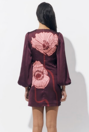 Juno Bubble Sleeve Mini Dress