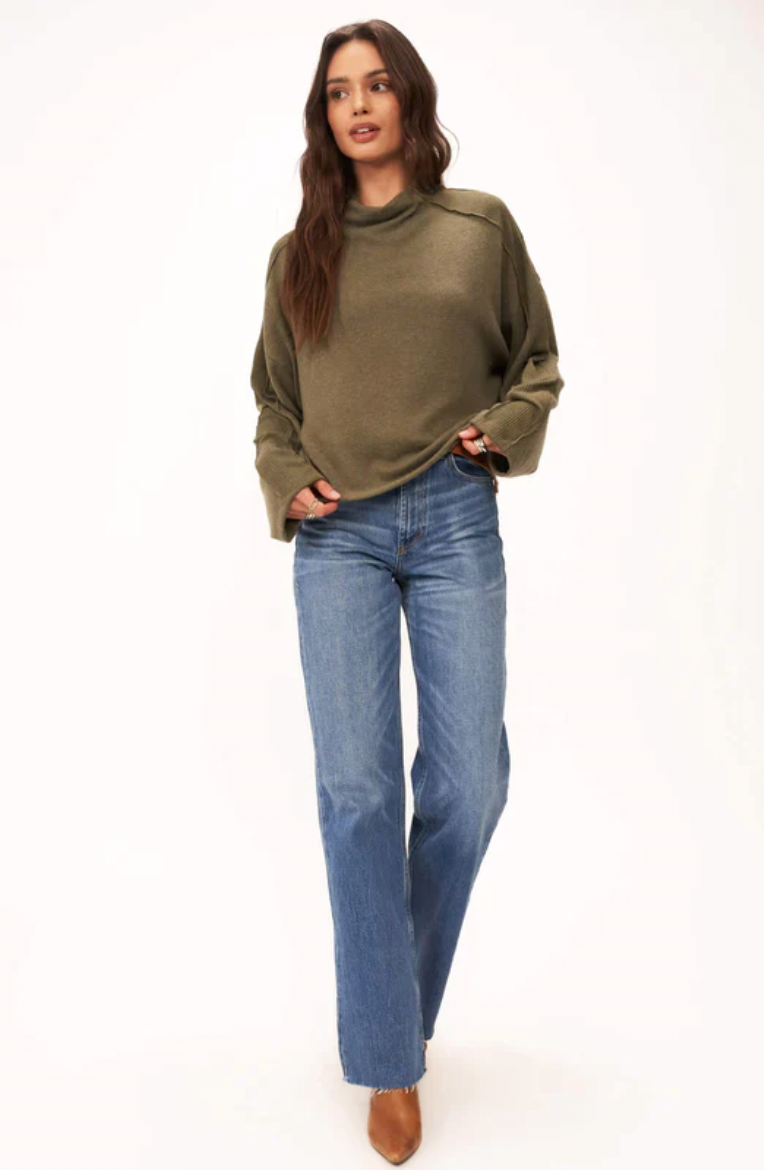 Modern Lover Funnel Neck Top
