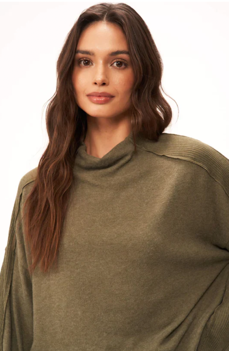 Modern Lover Funnel Neck Top