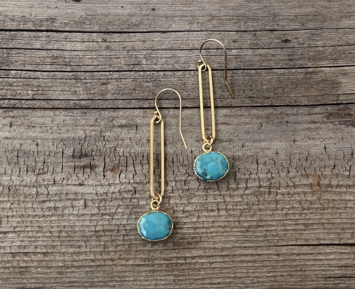 Gem Link Earrings