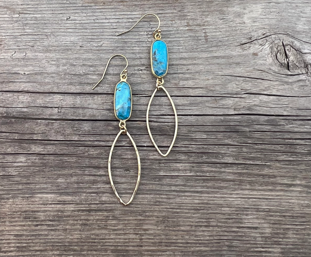 Turquoise Varick Earring