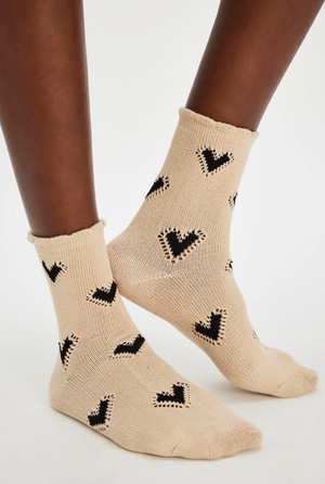 Cupid's Bow Socks