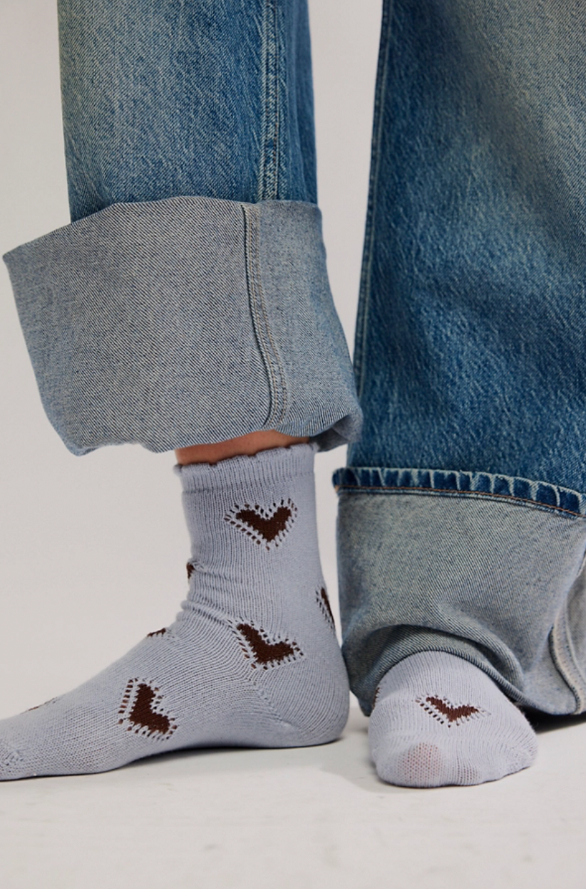 Cupid's Bow Socks