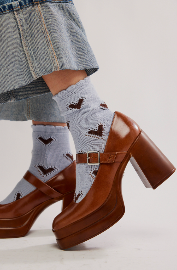 Cupid's Bow Socks