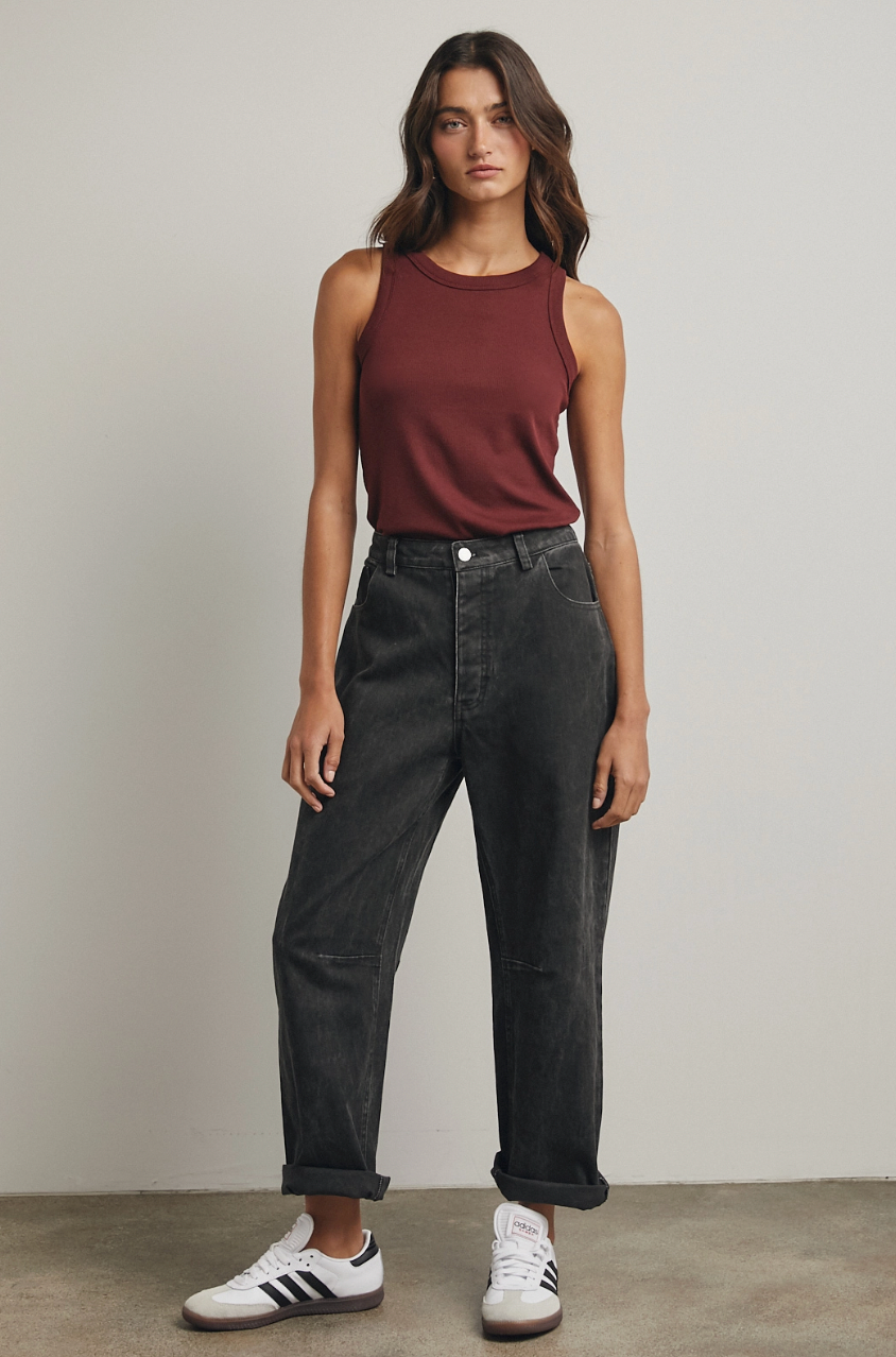 Ribbed Knit Tank Top