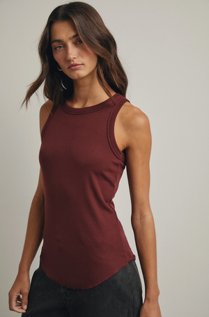 Ribbed Knit Tank Top