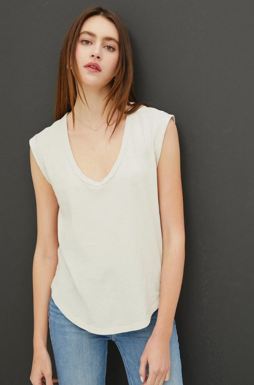 Cap Sleeve Tee