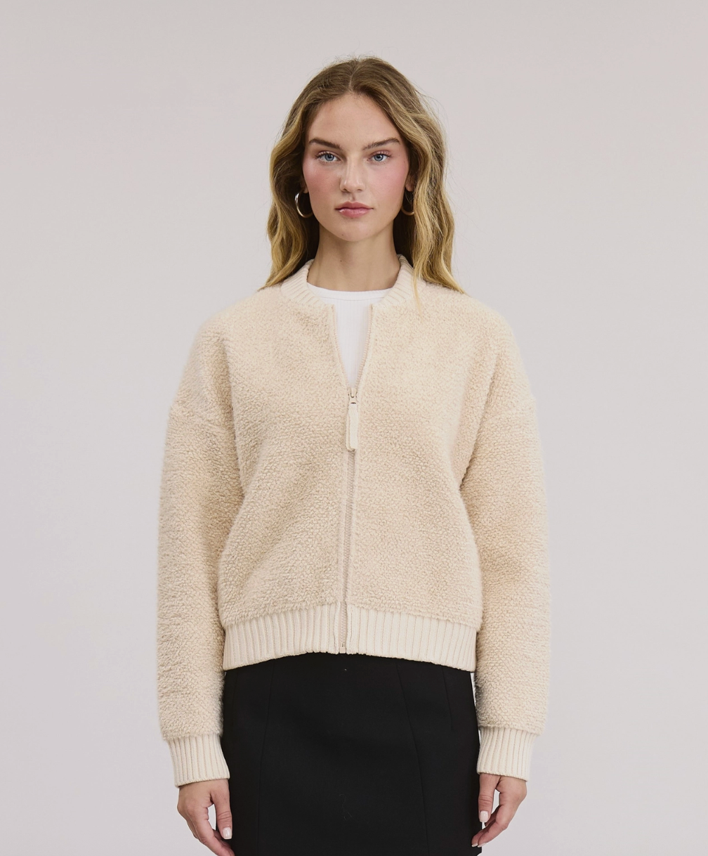 Marlow Sweater Bomber Jacket