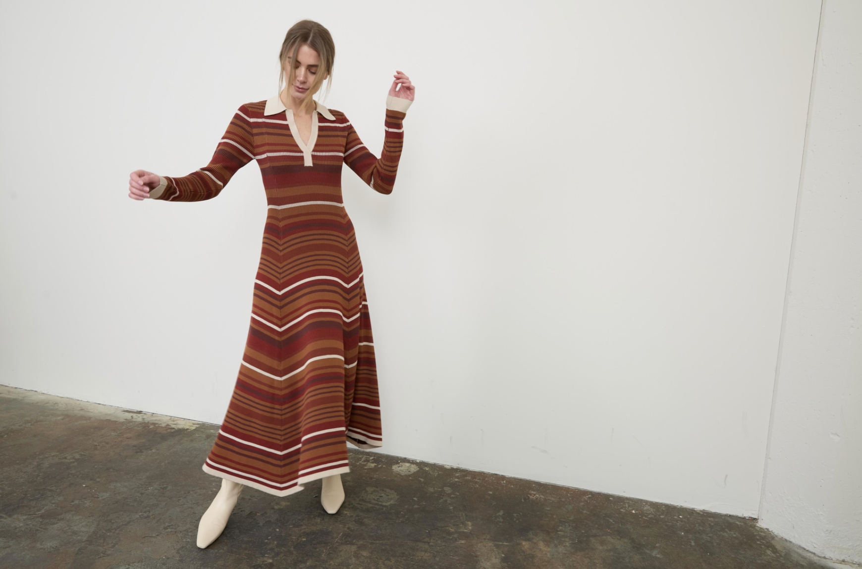 Adele Knit Midi Dress