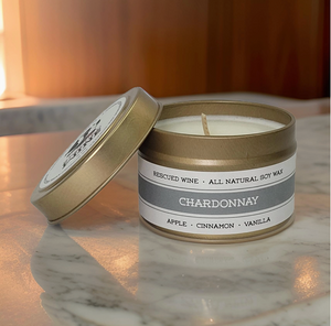 Rescued Travel Wine Candles