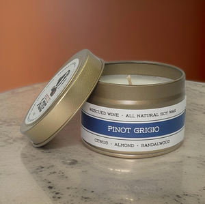 Rescued Travel Wine Candles