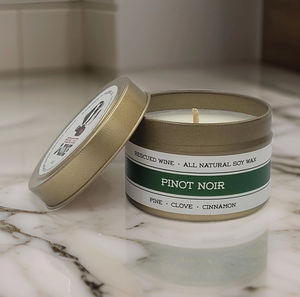 Rescued Travel Wine Candles