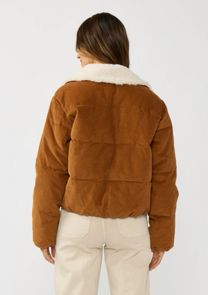 Corduroy Puffer Jacket