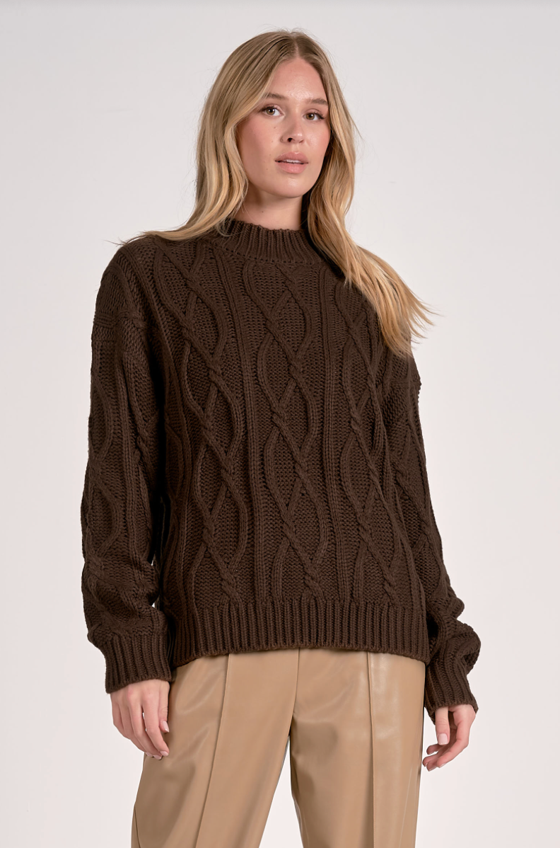Tristian Cable Knit Sweater