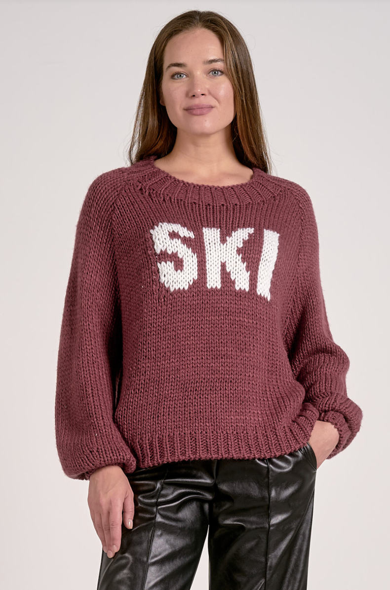 Crewneck Ski Sweater