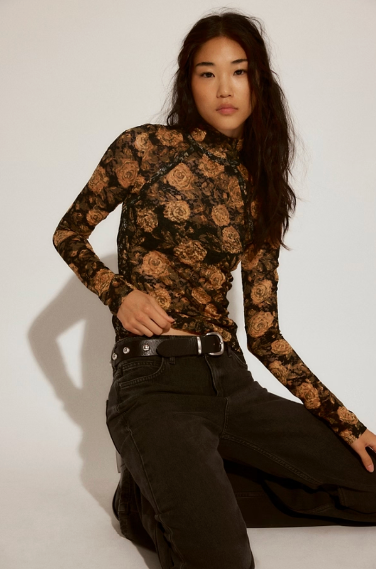 Lyric Floral Top