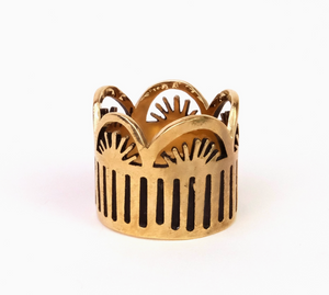 Brass Bandana Slide Ring