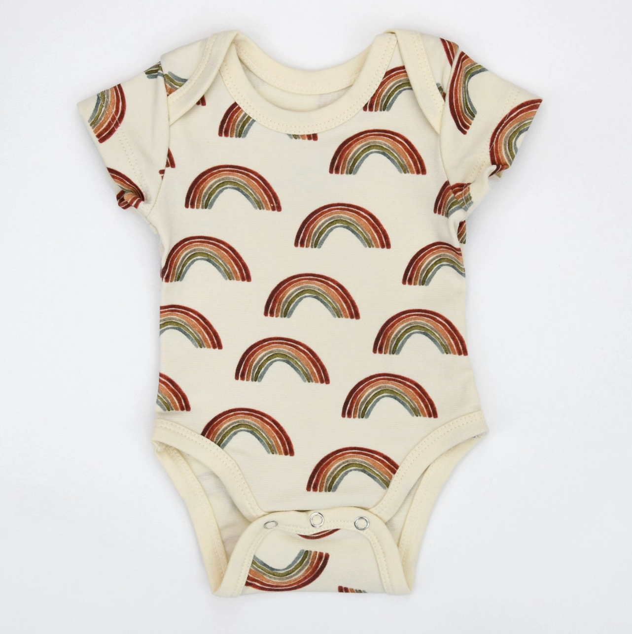 Organic Cotton Short Sleeve Baby Bodysuit