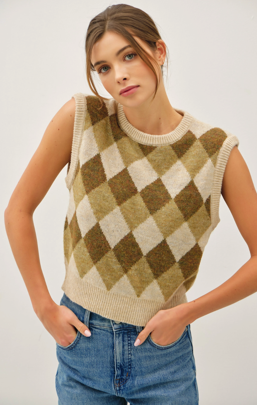 Argyle Sweater Vest
