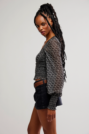 Dottie Printed Top
