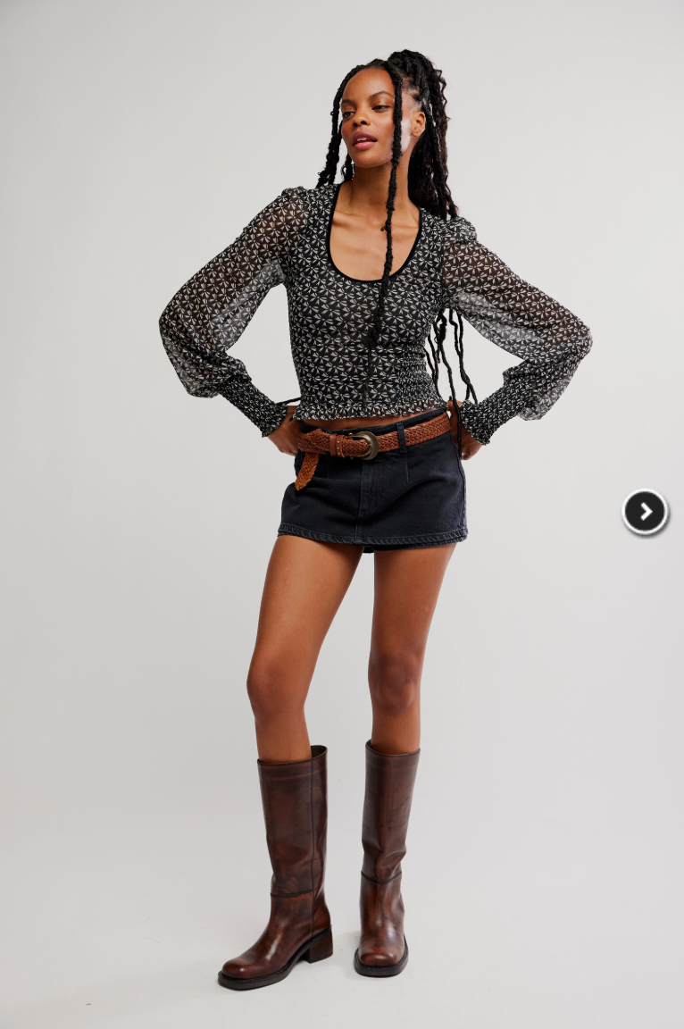 Dottie Printed Top