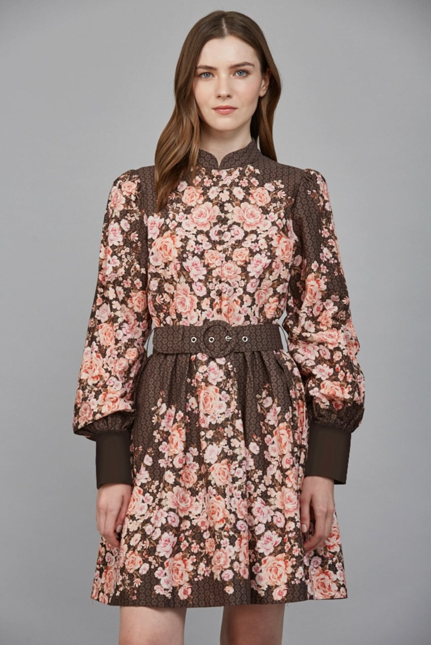 Hailey Belted Mini Dress