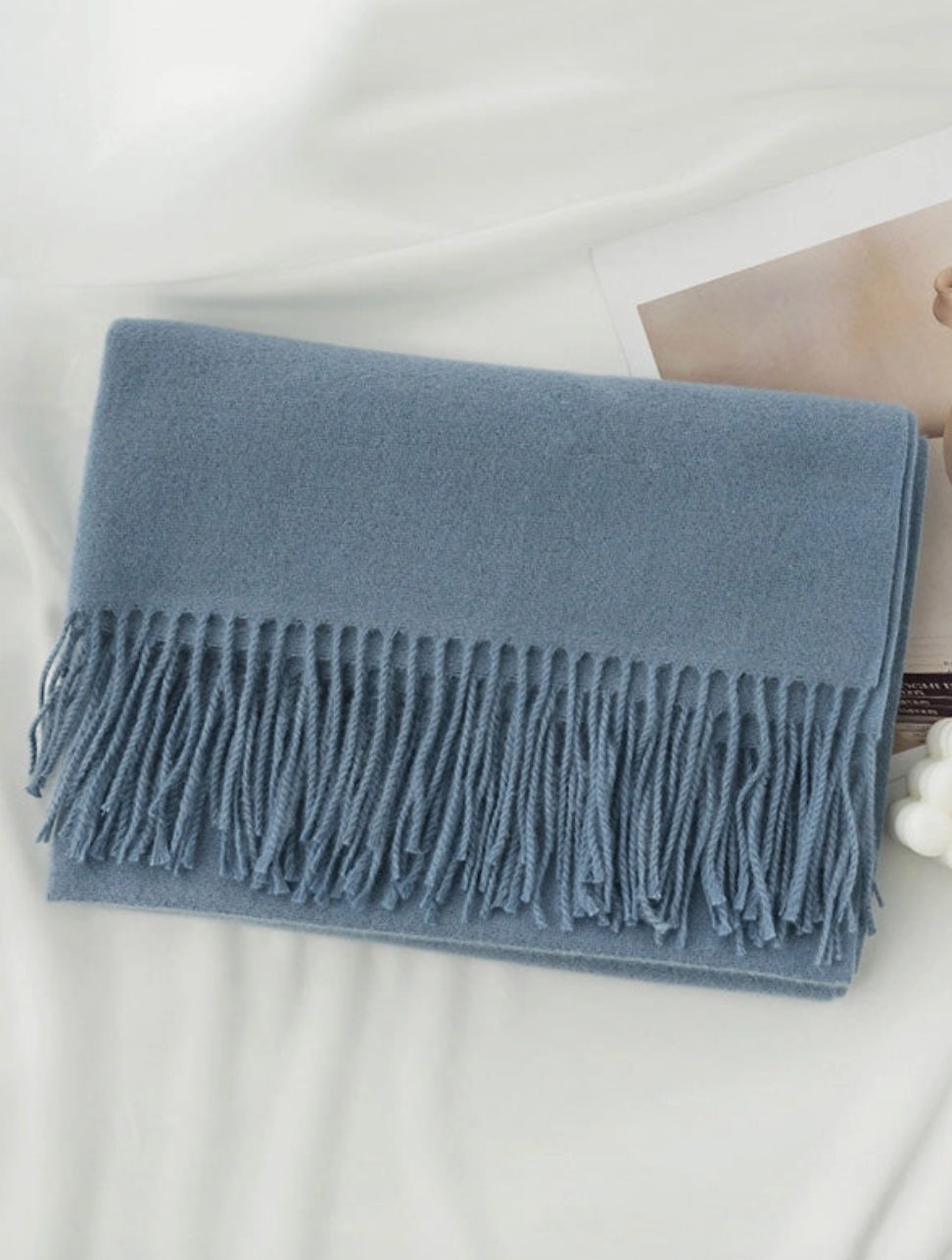 Tasseled Shawl & Scarf