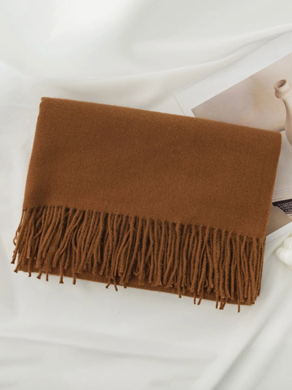 Tasseled Shawl & Scarf