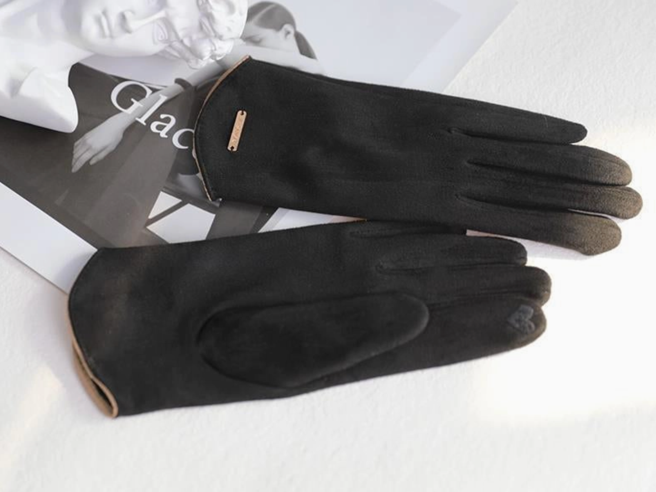 Leather Cloth Gloves