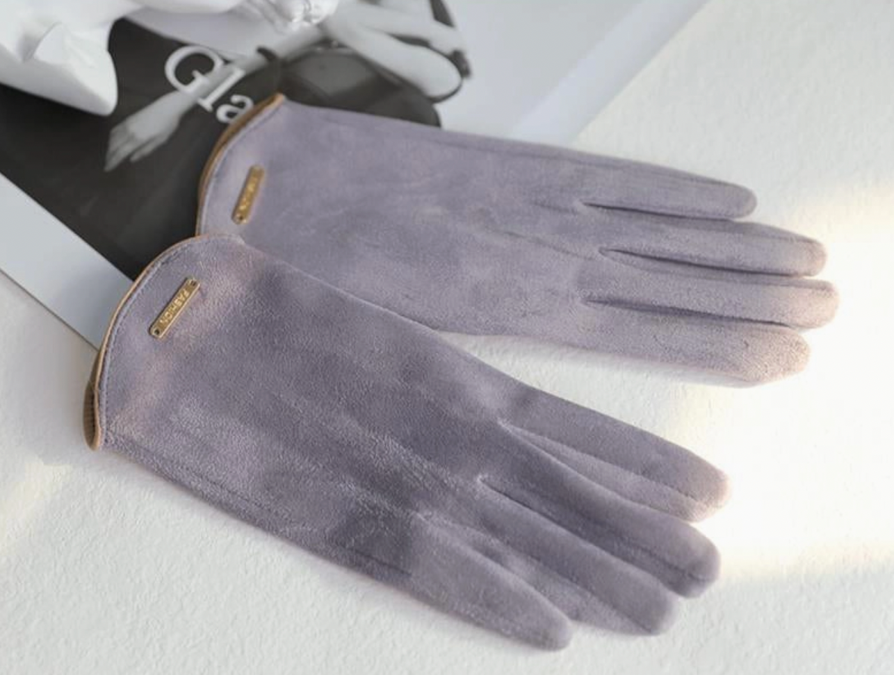 Leather Cloth Gloves